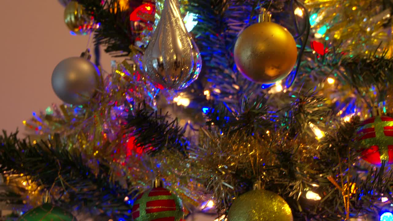 рождественские украшения деревья наклона bc 4k uhd