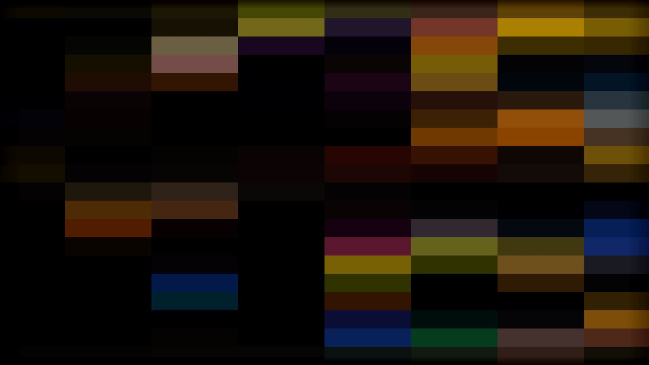 움직이는 픽셀의 다채로운 배경