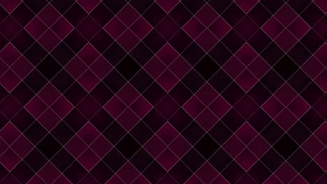 Pink-dark-rectangular-tile-ornamental-mosaic-animation