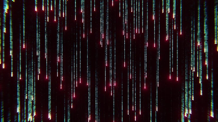 Digital Rain Visual Effect