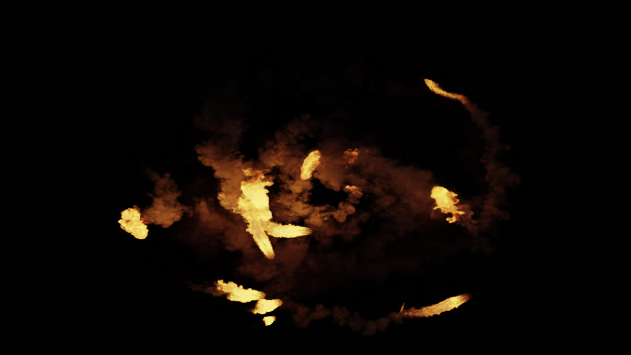 추상적인 화재 폭발