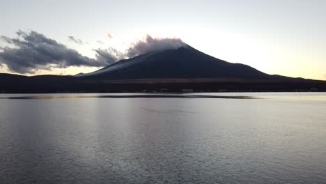 skyline aerial view in mt. fuji