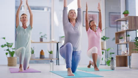 Active-mature-women-meditating-during-a-fitness