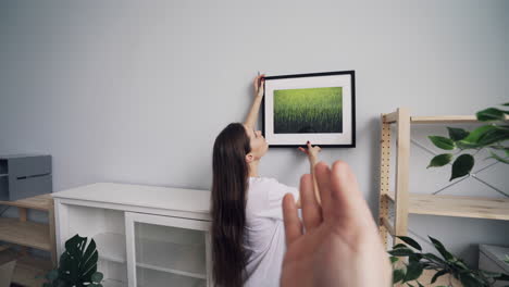 hanging a picture