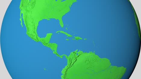 zoom in to 3d map of cuba