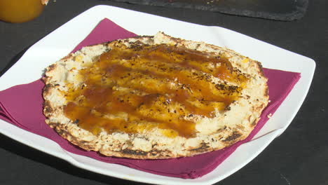 Orange Jam on Bread