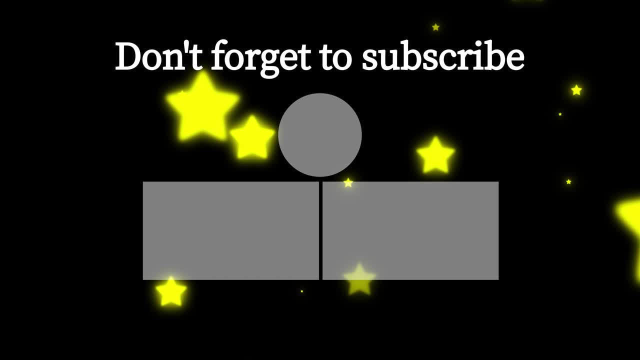 객체 조명 엔드 카드 엔딩 스크린 모션 그래픽