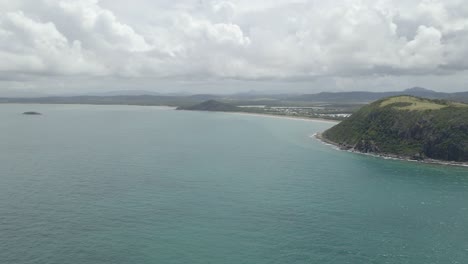 Mulambin-Beach-By-Shoal-Bay-Next-To-Capricorn-Coast-National-Park-In-Rosslyn-QLD,-Australia