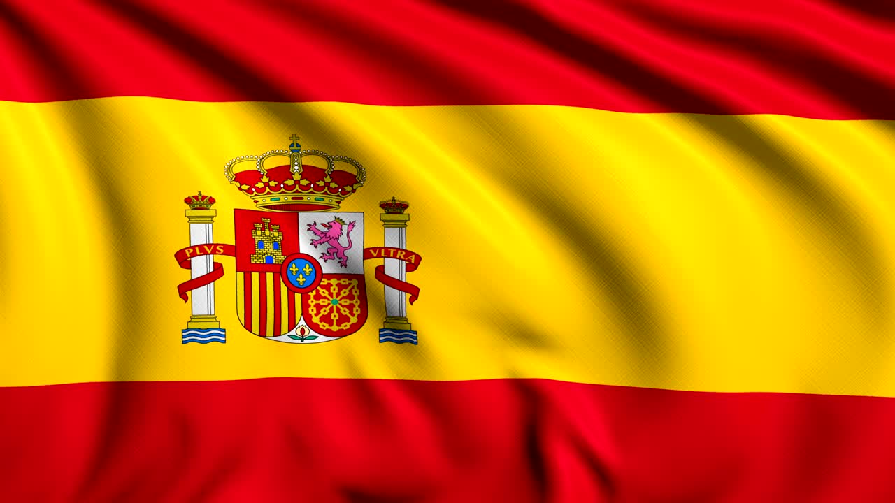 bandera de españa (en bucle)