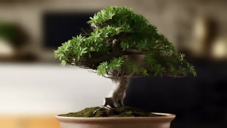 collection of bonsai trees