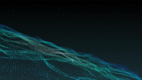 abstract digital wave pattern
