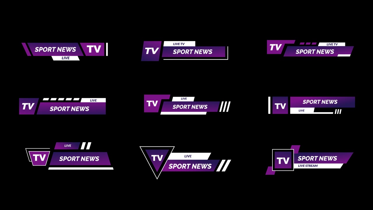 Sport News Lower Third