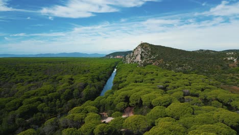 Maremma-National-Park-in-Tuscany,-Italy