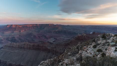 4k time lapse grand canyon national park at sunrise view from lipan point, arizona, usa-1