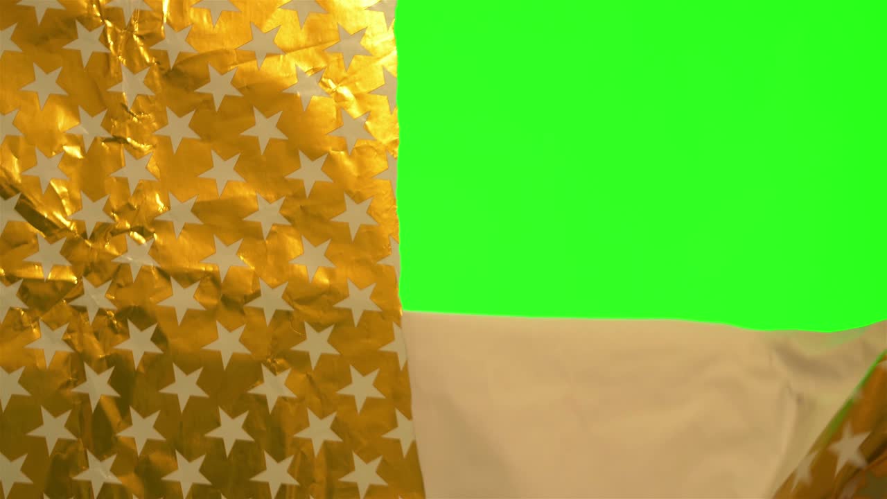 transición de papel decorativo en pantalla verde con tecla de croma y canal alfa 4k cámara lenta 60 fps