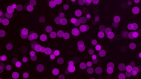 fondo de partículas abstractas, partículas de polvo bokeh rosa títulos de movimiento de luz abstracto bucle de fondo cinematográfico