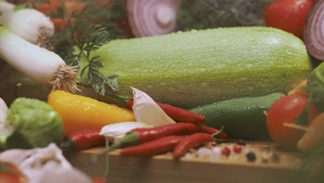 assortment of fresh vegetables