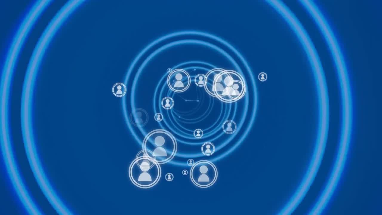 소셜 미디어 연결