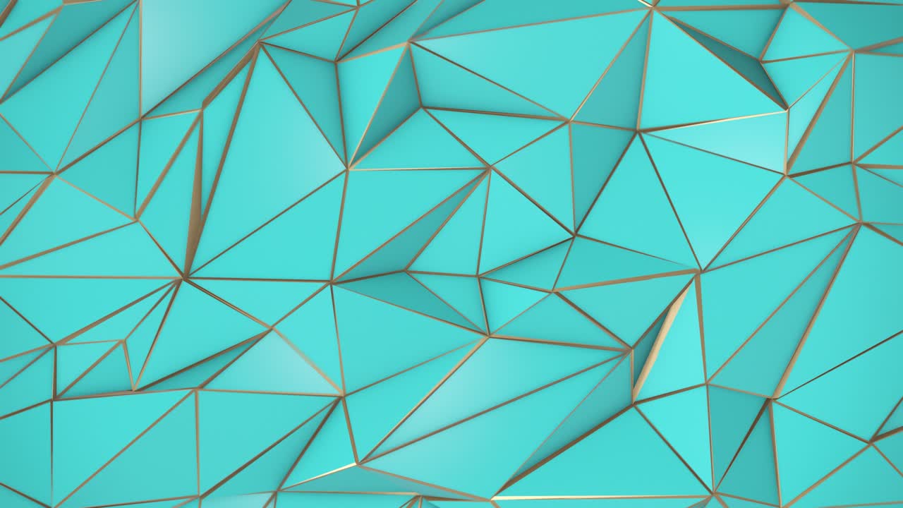 fondo de polí triángulo bajo abstracto de abedul dorado