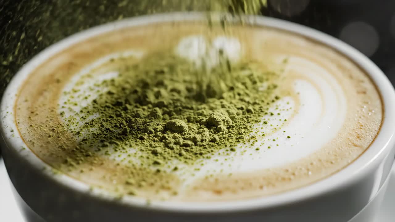 leche de matcha