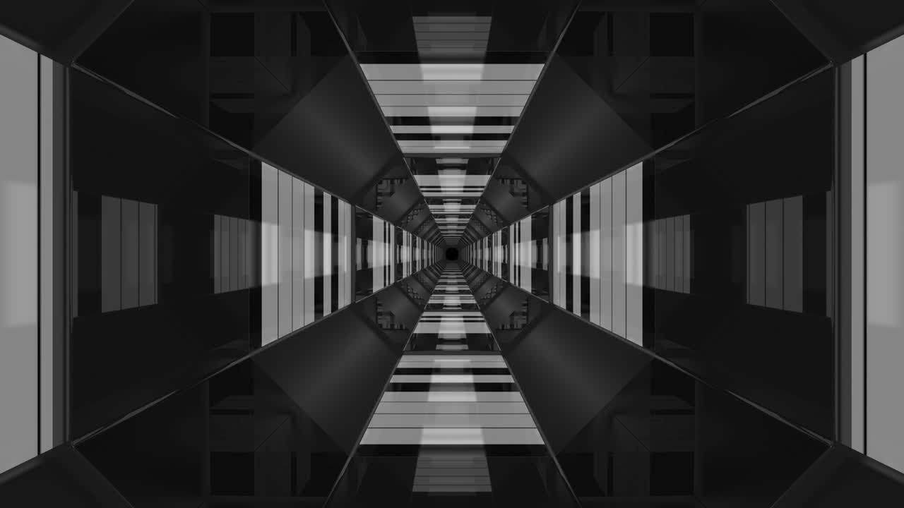 corredor elegante de bucle tecnológico