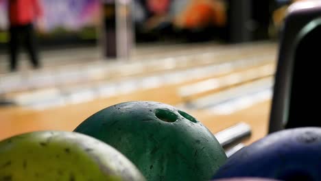 bowling scene