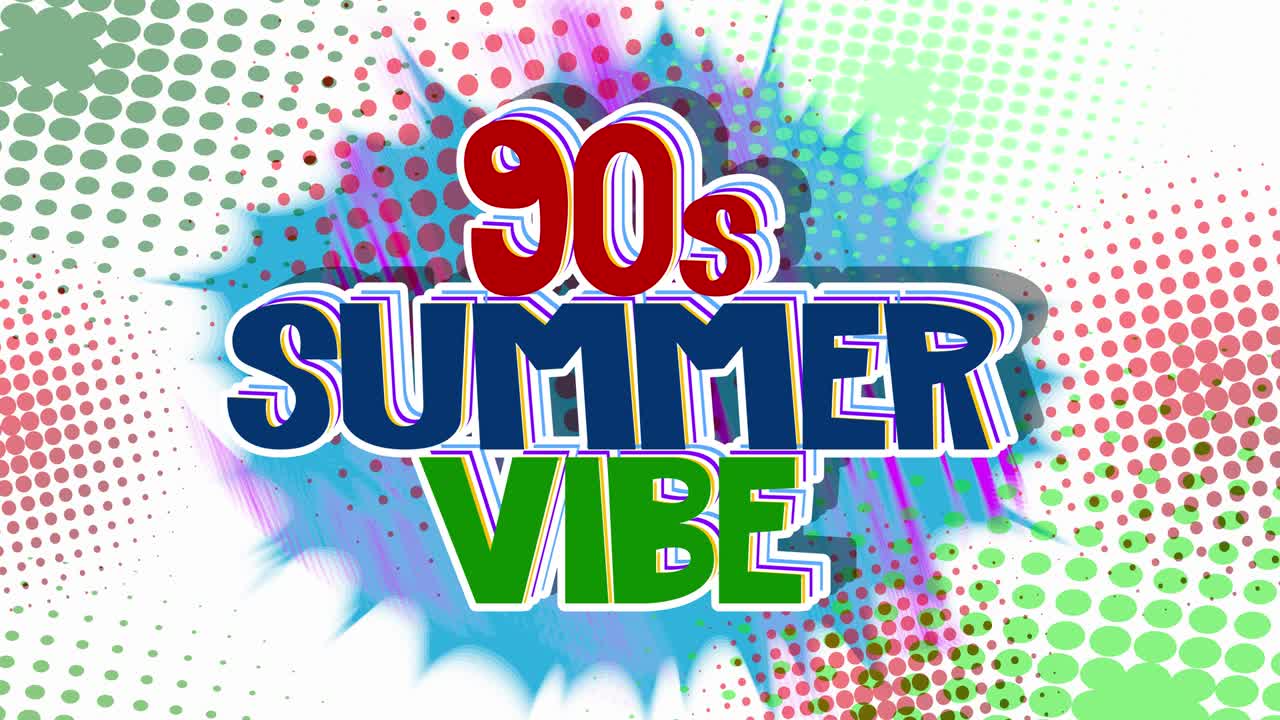 90년대 여름 분위기: 만화책 단어