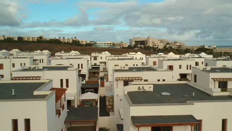 vista aerea de casas de lujo