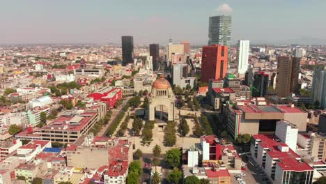 vista aerea de la ciudad de mexico
