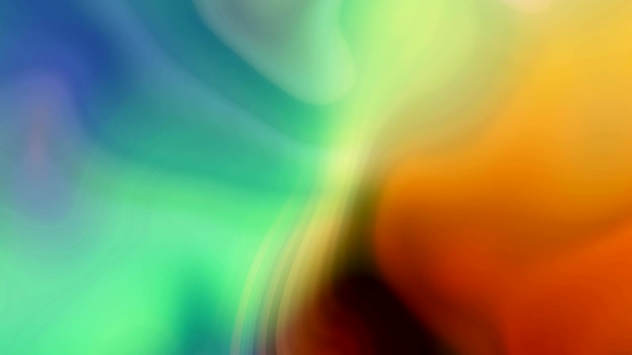 los efectos de ensueño, borroso y colorido, infinito o fondo de bucle sin costuras.