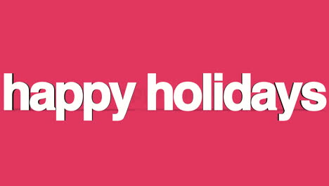 Rolling-Happy-Holidays-text-on-red-gradient