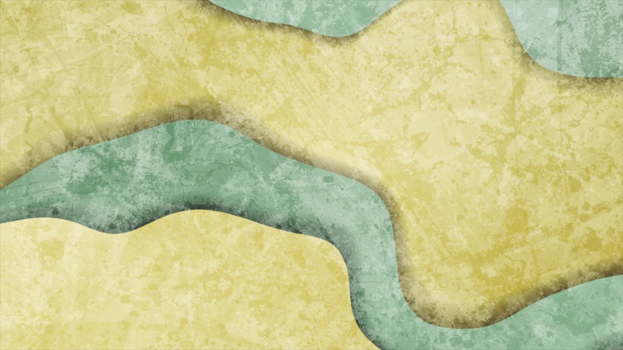 ondas grunge azules y amarillas material abstracto fondo de movimiento