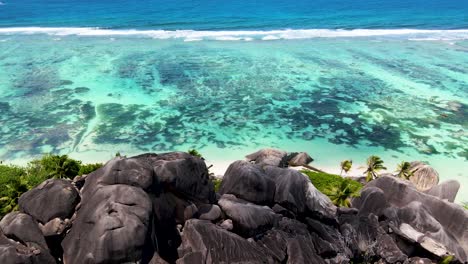 seychelles la digue rocks aerial drone30.mp4