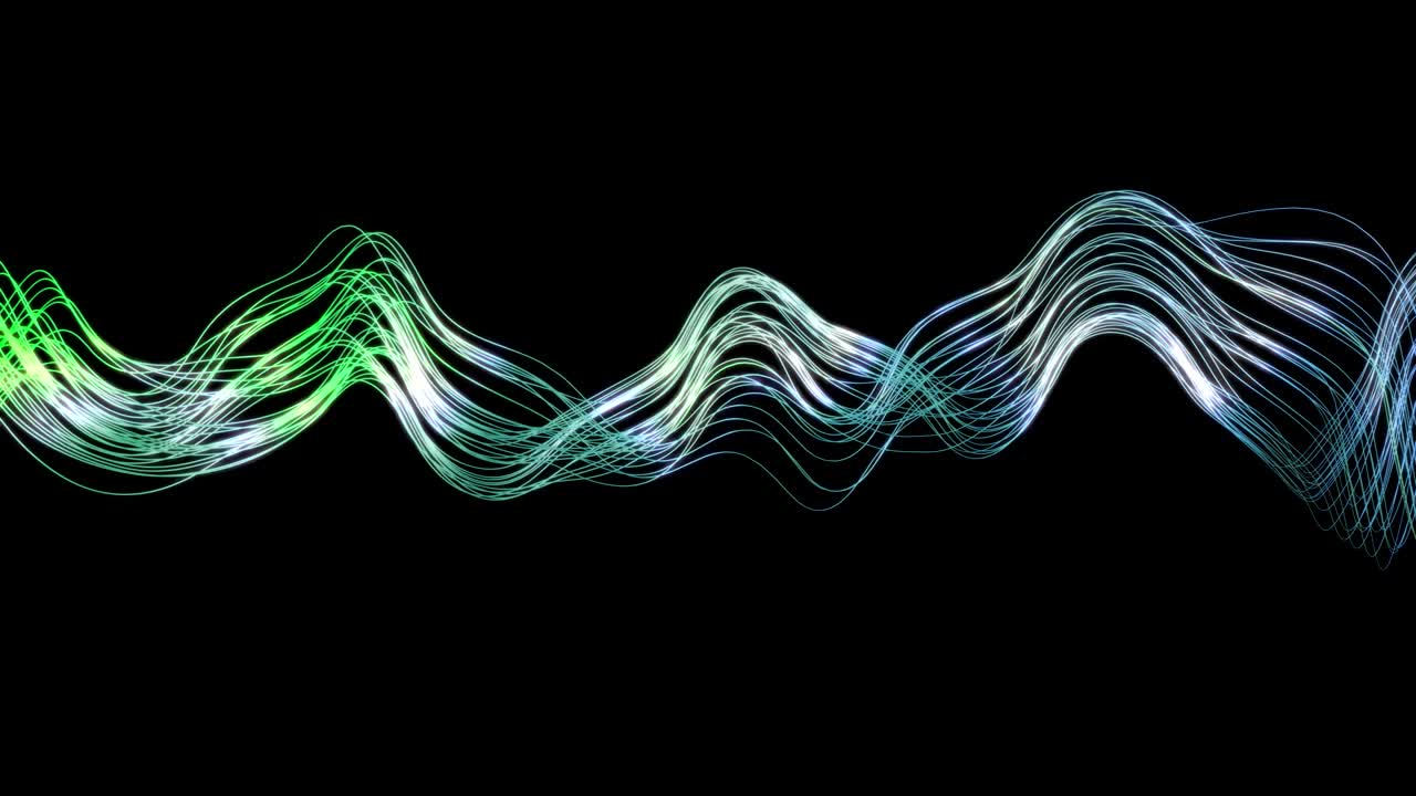 4k líneas onduladas abstractas.