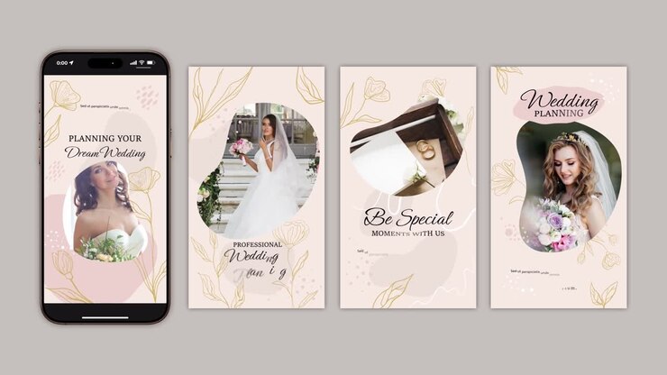 Wedding Planner Instagram Stories | After Effects Template