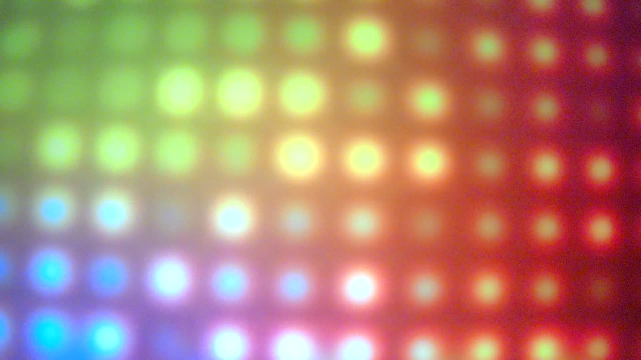 puntos de onda multicolores