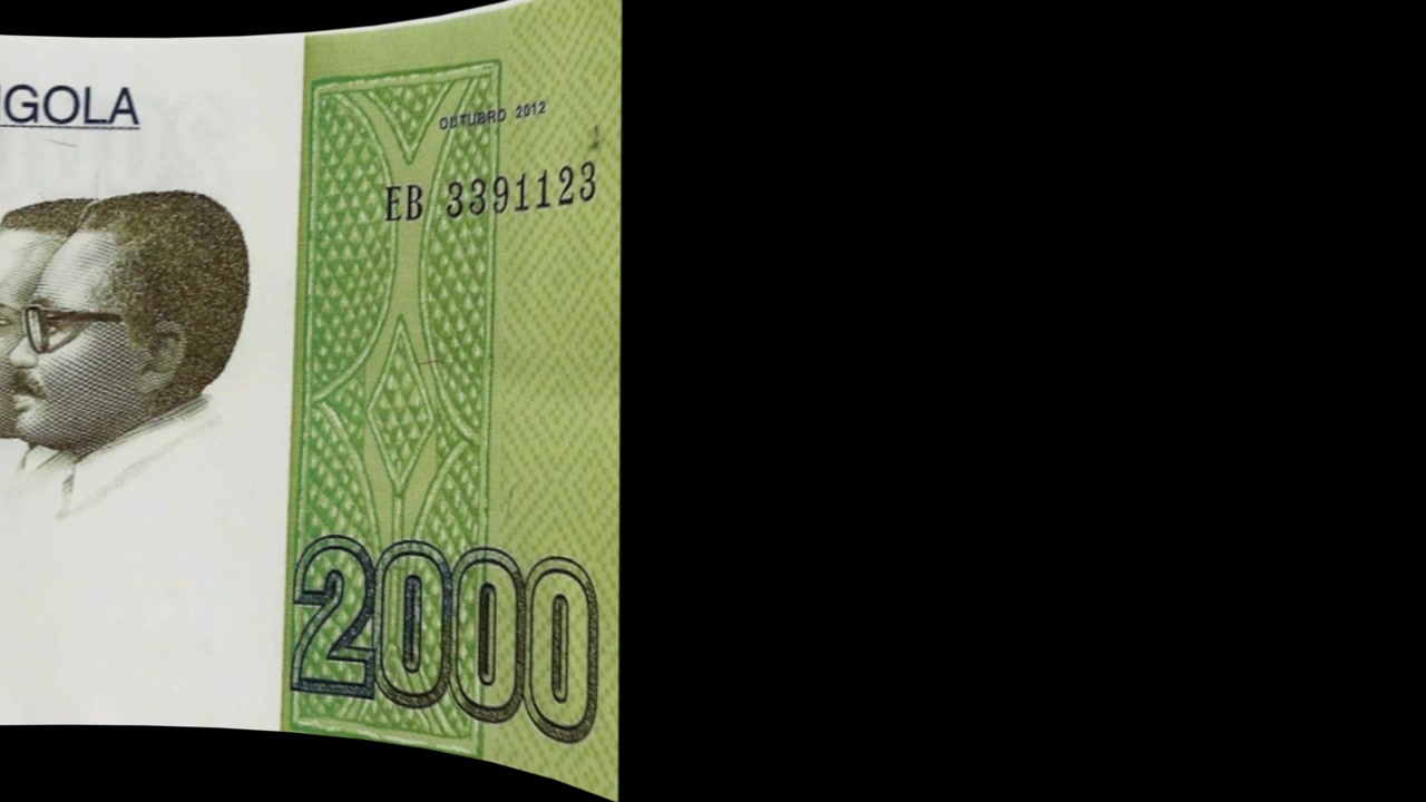 Angola 2000 Kwanza Banknotu