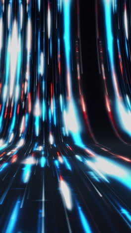 abstract glowing light trails background