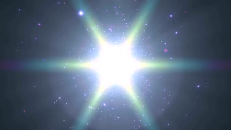 explosión en el cosmos como el big bang 4k