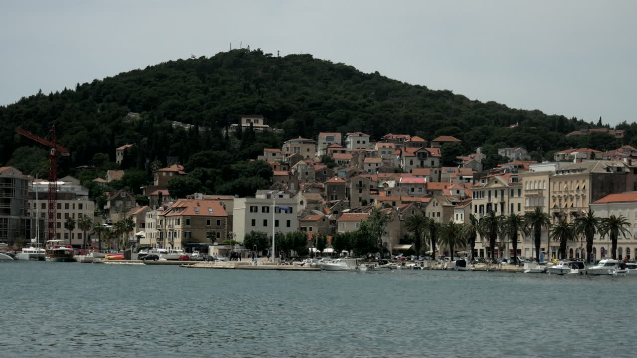 스플리트 주택의 멋진 전망