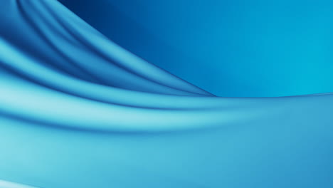 Blue-wave-satin-fabric-loop-background