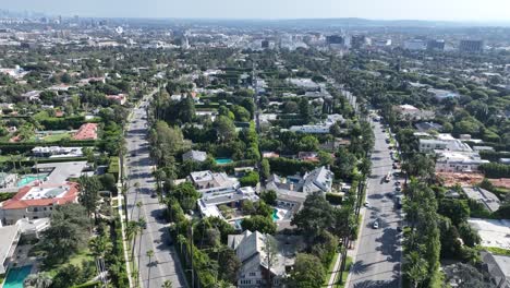 beverly hills at los angeles in california united states