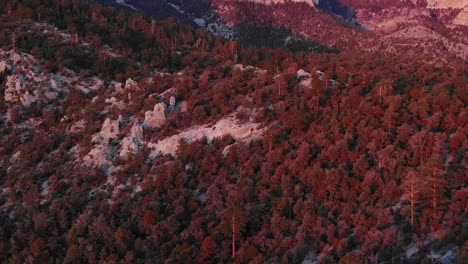 Monte-Charleston-Salida-De-La-Luna-Al-Amanecer