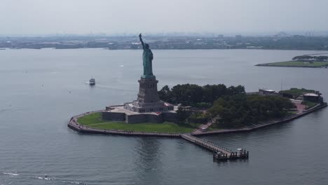 statue of liberty island in new york city