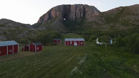 torghatten is a mountain on torget island in nordland county, norway