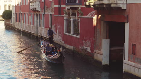 gondola ride in venice canal