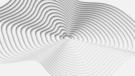 animación de la formación circular colorida