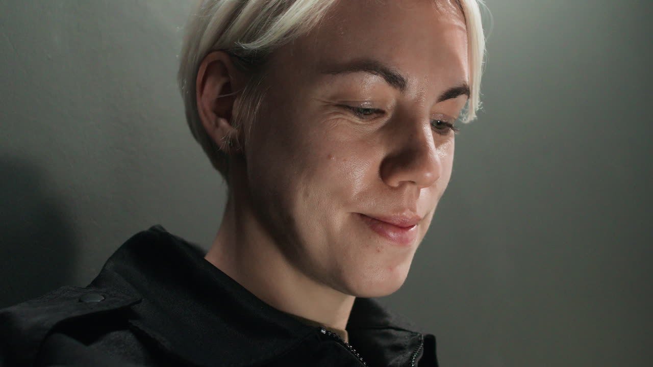 Safety guard working in a room