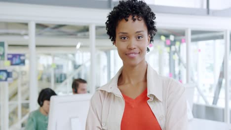 portrait of a female manager
