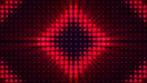 lámparas eléctricas, abstracción de color, bucle, rombus. rombus moderno virtual animado dirigido de fondo